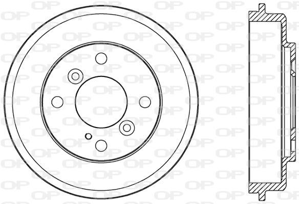 OPEN PARTS Piduritrummel BAD9084.10